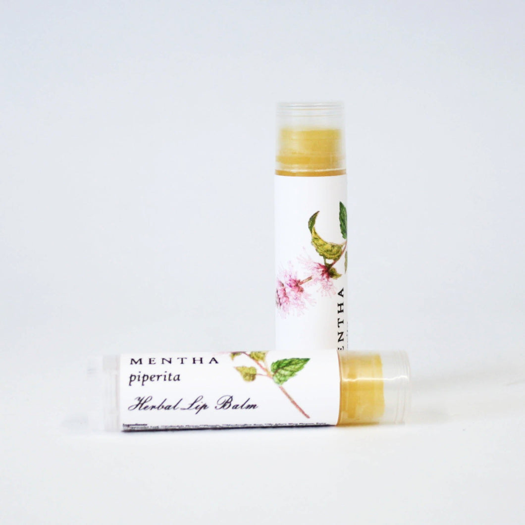 peppermint lip balm