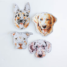golden retriever dog vinyl sticker