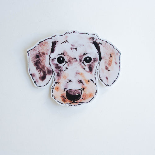 dachshund dog vinyl sticker
