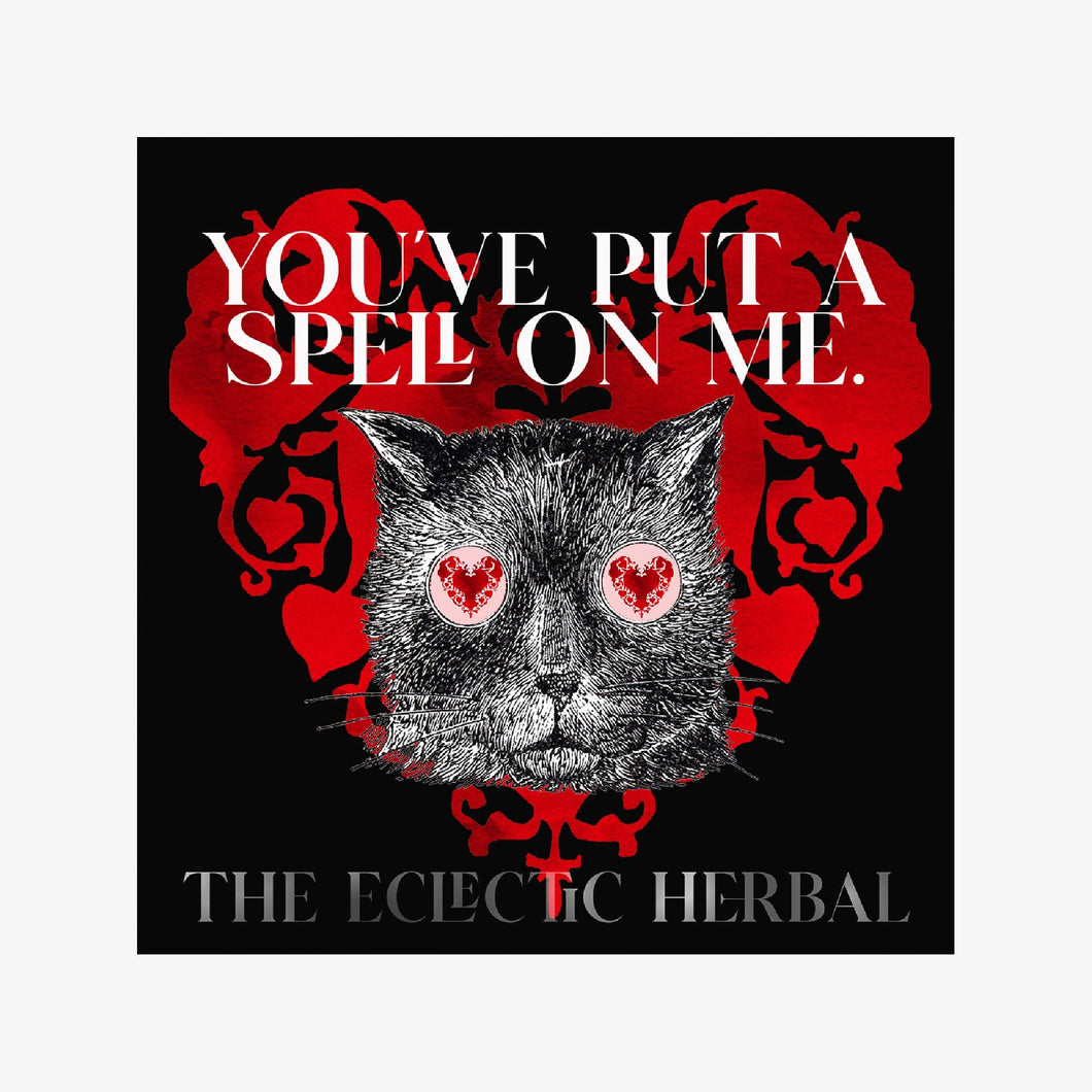you've put a spell on me - greeting card