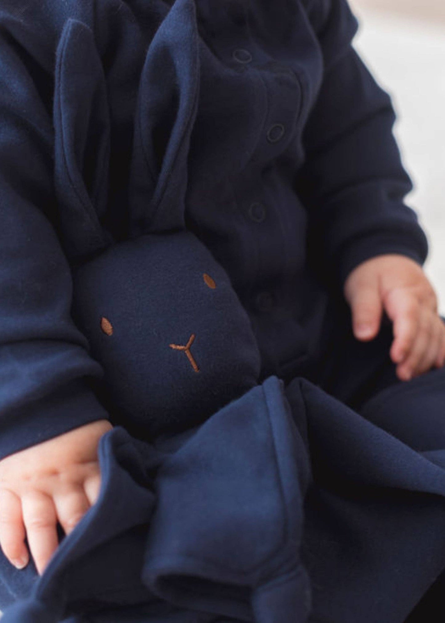 Mila & Co. - Brushed Bunny Lovey | Deep Blue