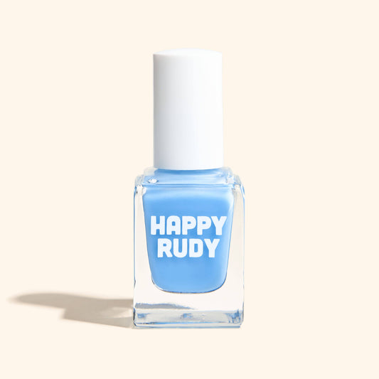 Happy Rudy - Pajama Heiress | Vegan Nail Polish | Cornflower Blue | Jelly