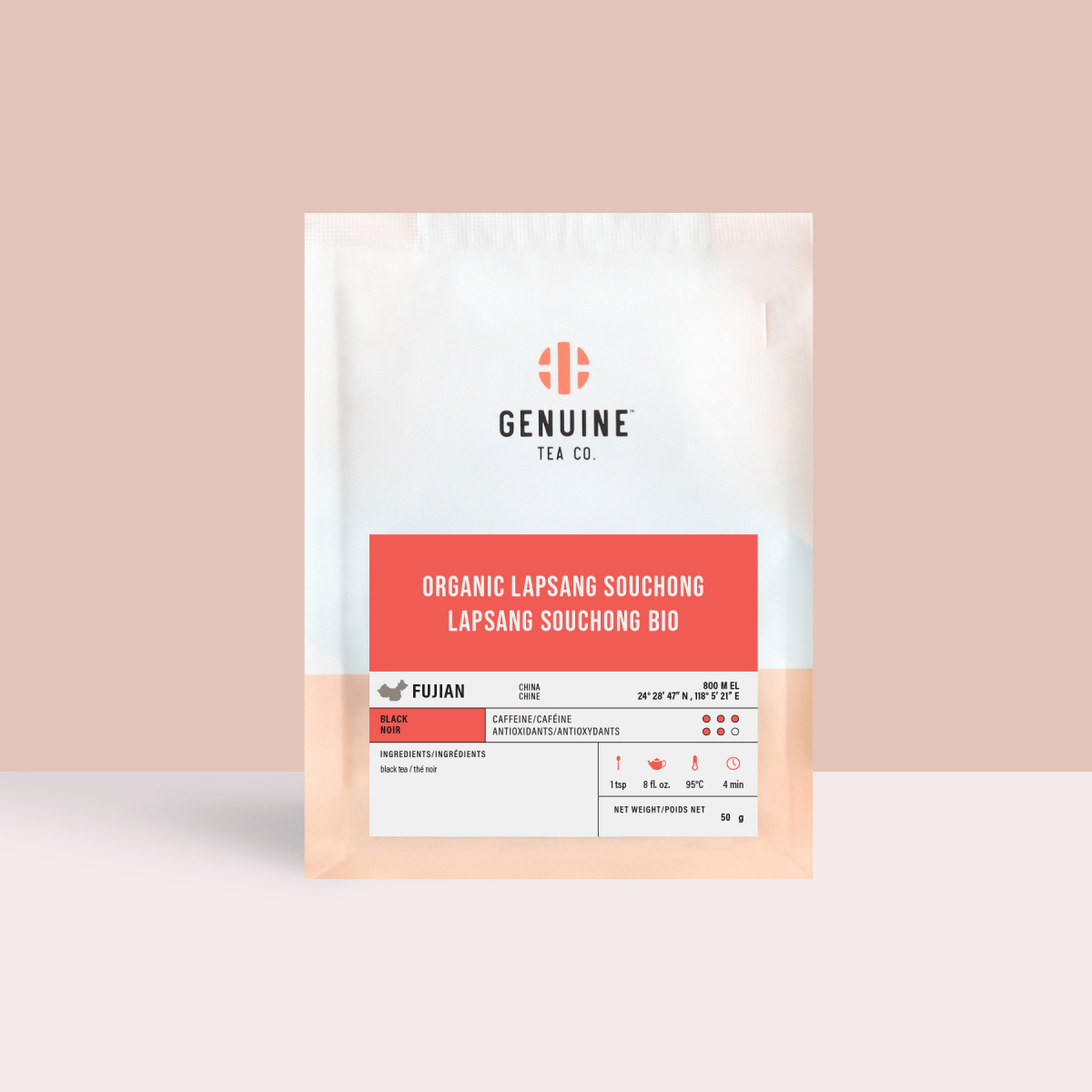 Genuine Tea - Organic Lapsang Souchong (Black Tea)