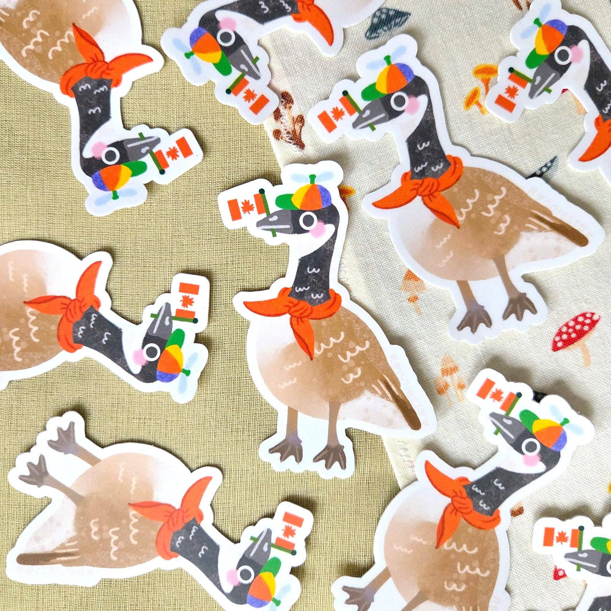 RonnieSzo Art - CANADA GOOSE Sticker