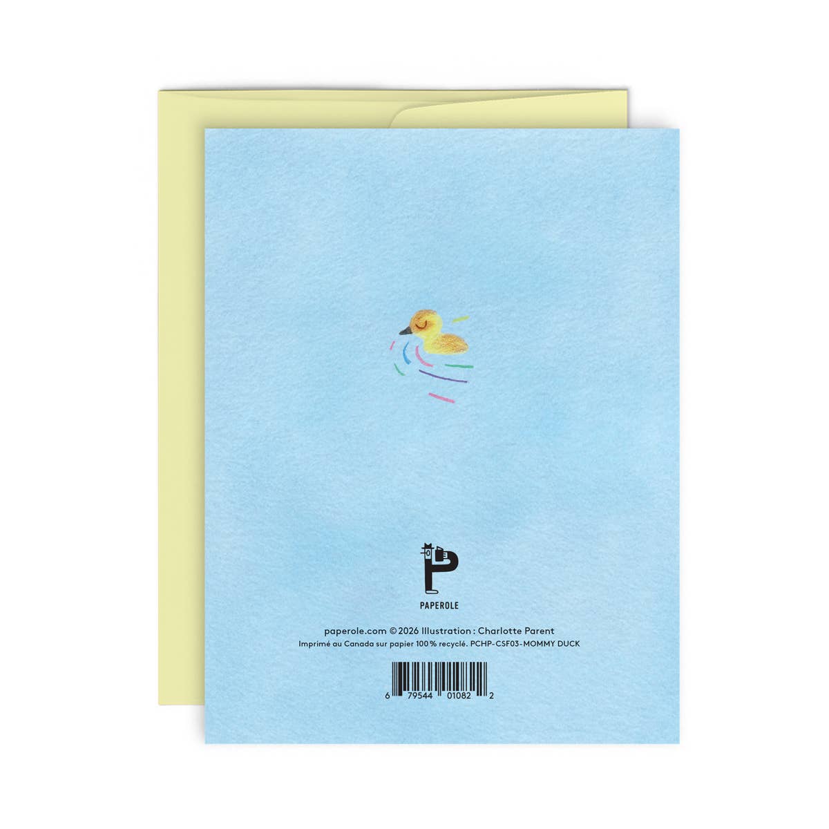 Paperole - MOMMY DUCK Greeting Card