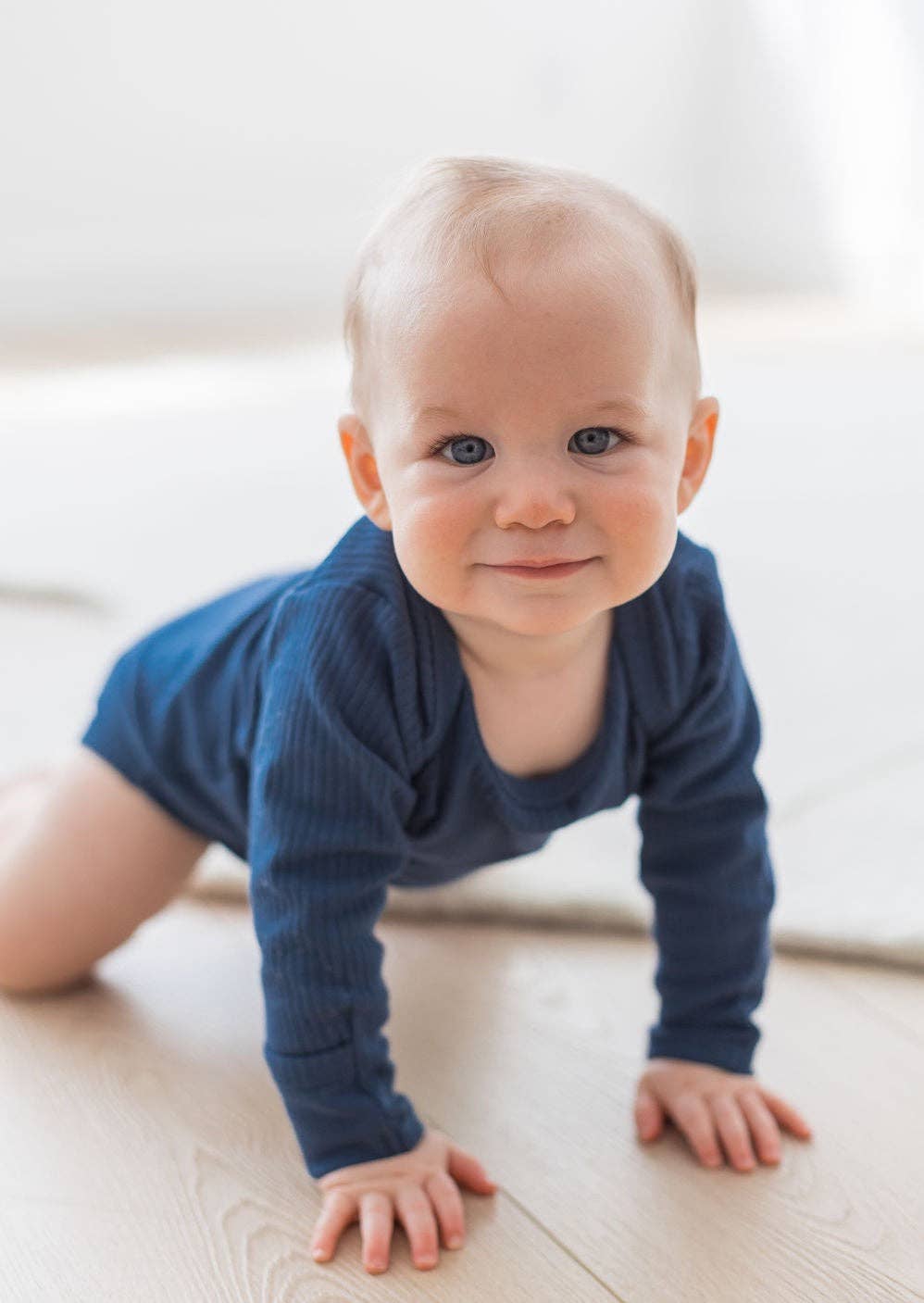 Mila & Co. - Ribbed Bodysuit | Navy