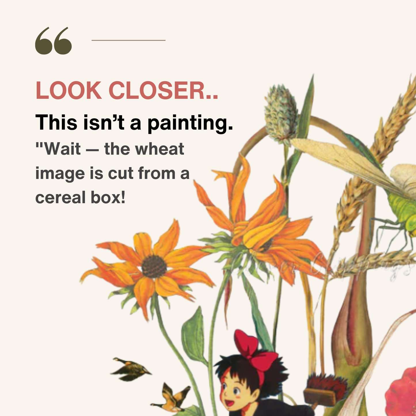 Clever Clippings - Ghibli Inspired: Kiki's Delivery Service - Harbinger (8" X 10")