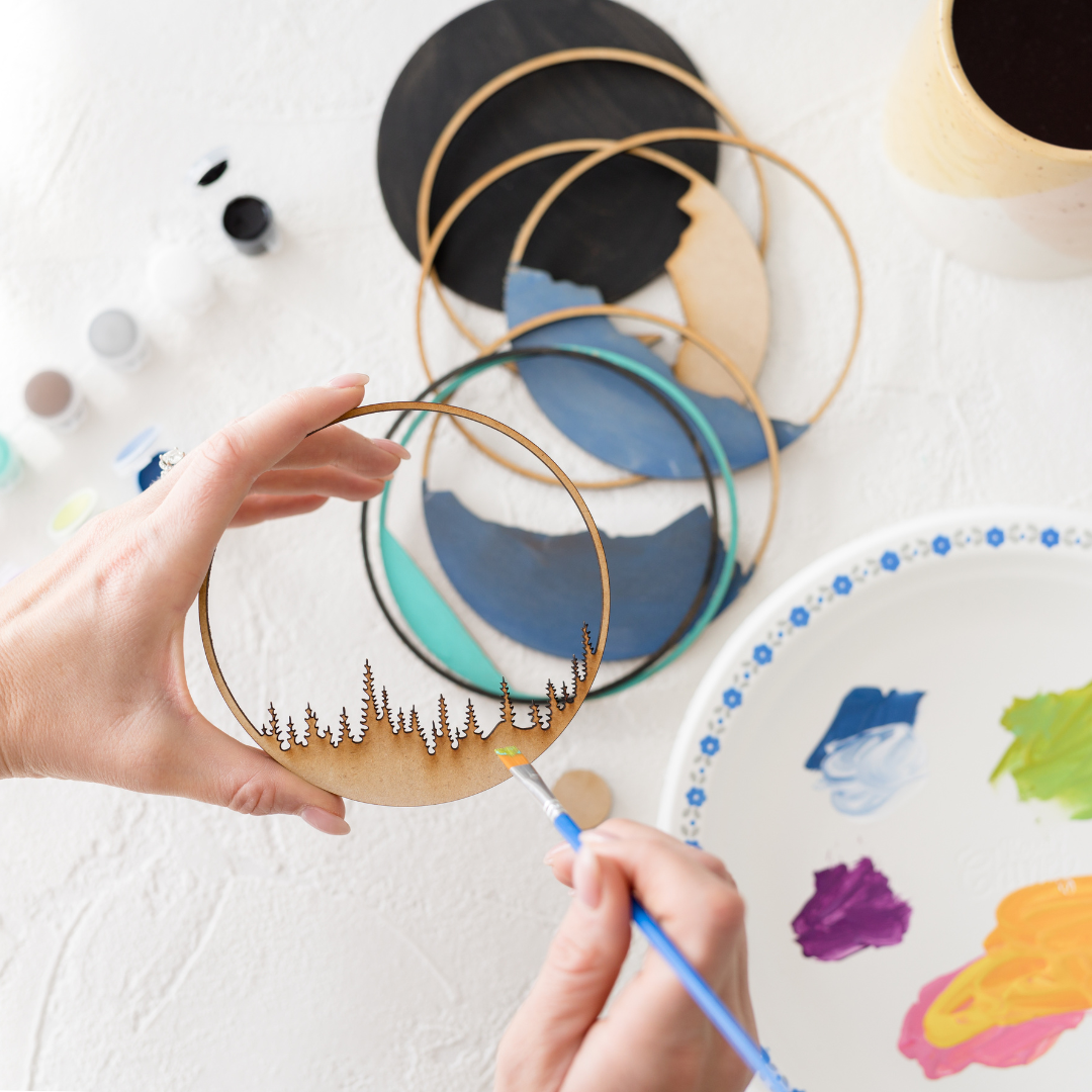 Our Little Makery - Bee Happy Shadow Box Kit