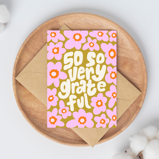 KÜKOO - SO SO VERY GRATEFUL Card