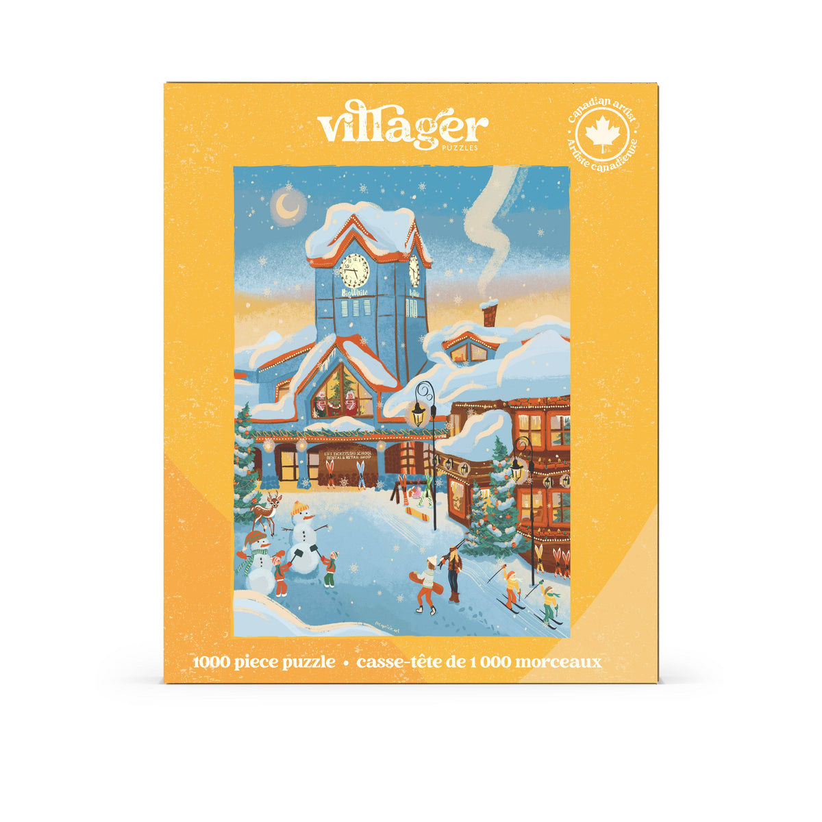 Villager Puzzles - Ski Resort | 1000-Piece Puzzle