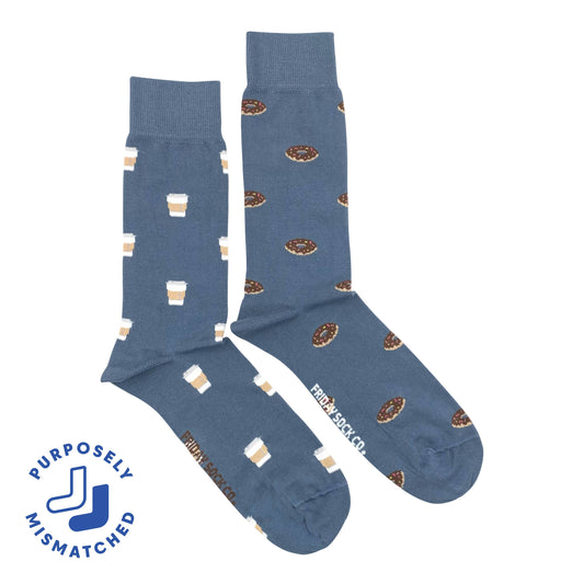 Friday Sock Co. - Men's Coffee & Donut Socks