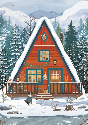 Villager Puzzles - Midwinter Retreat | 1000-Piece Puzzle