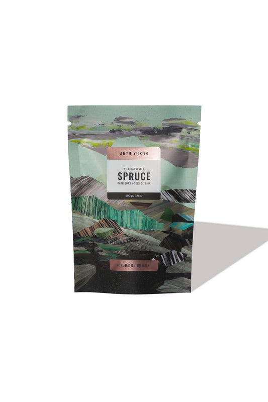 Anto Yukon - Foaming Spruce Bath Soak: 100 g