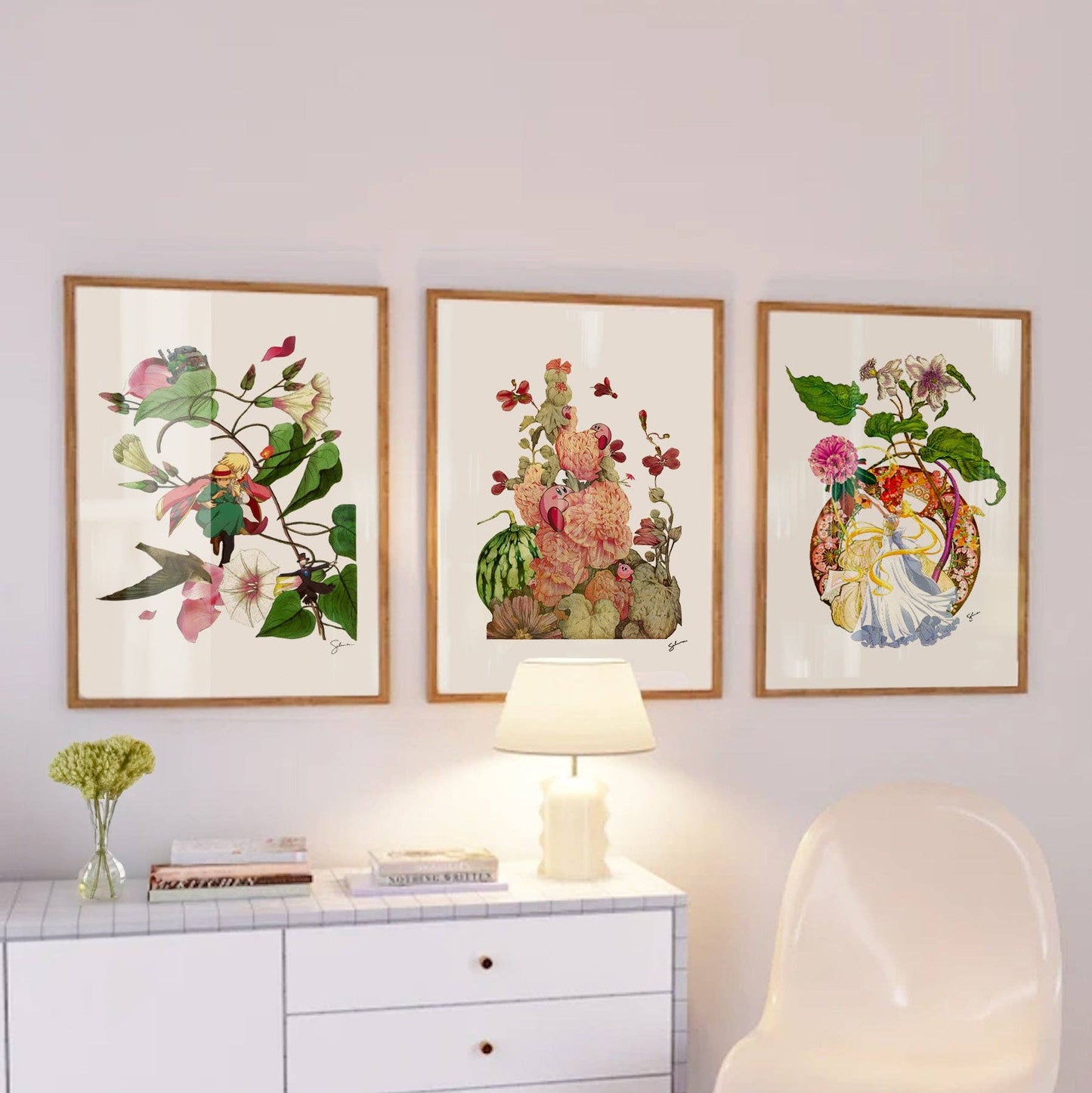 Clever Clippings - Ghibli Inspired: Howl & Sophie - What if You Fly (12" X 16")