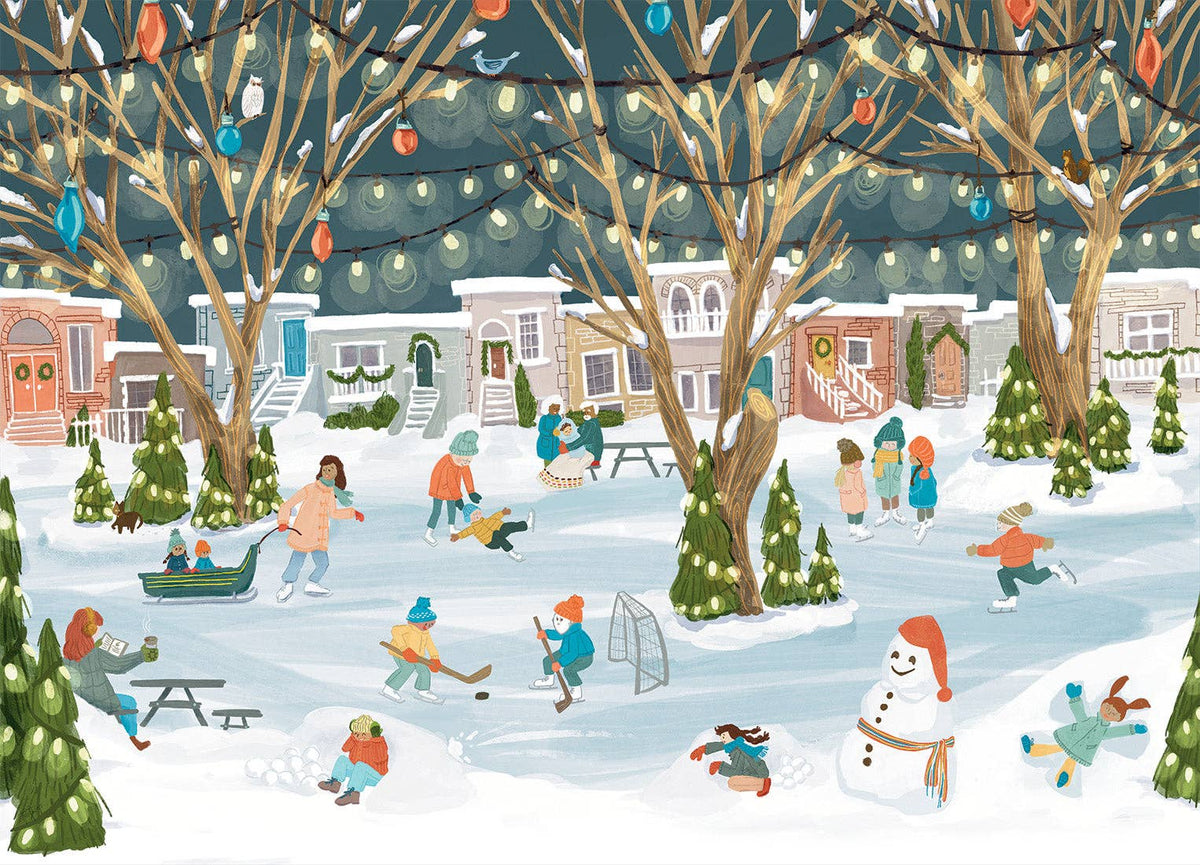 Villager Puzzles - Neighbourhood Rink | 250 Piece Puzzle