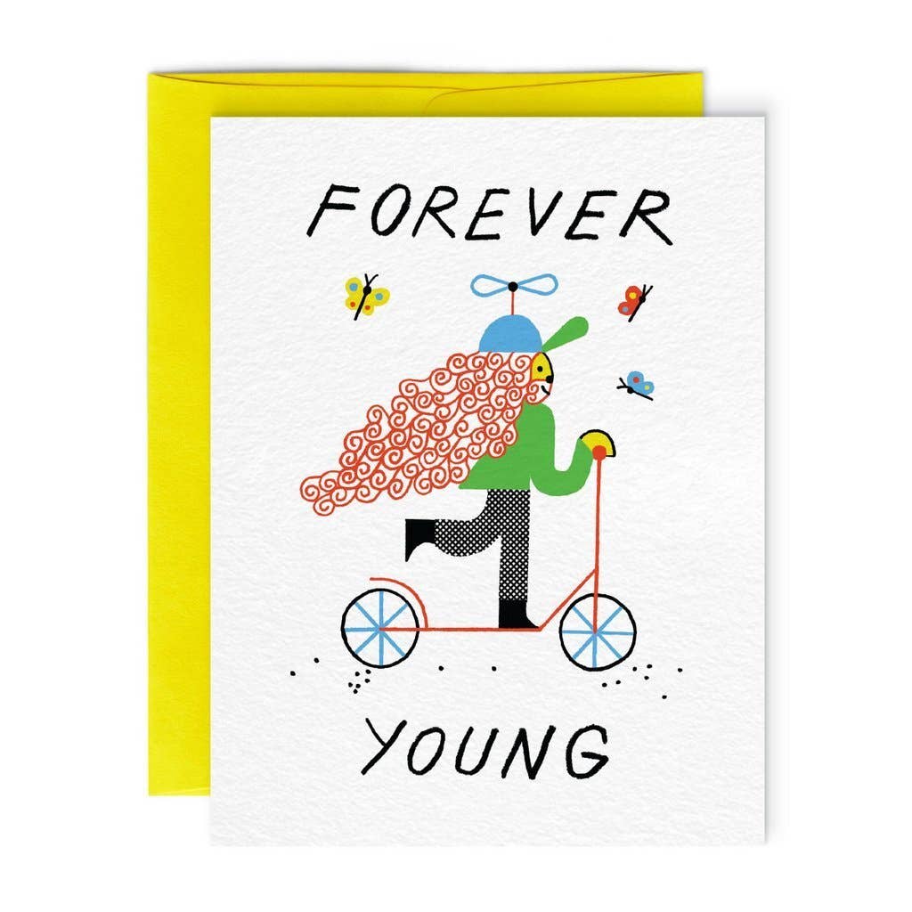 Paperole - FOREVER YOUNG Greeting card
