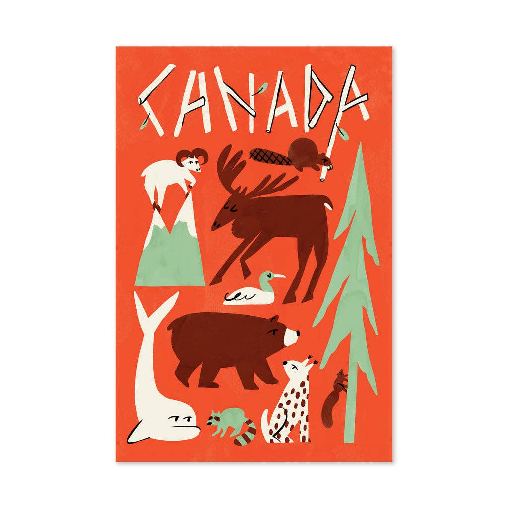 Paperole - NATURE Canada Postcard