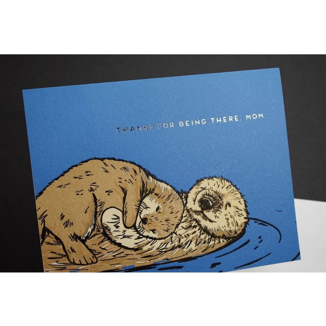 Porchlight Press- Mom Otter Card