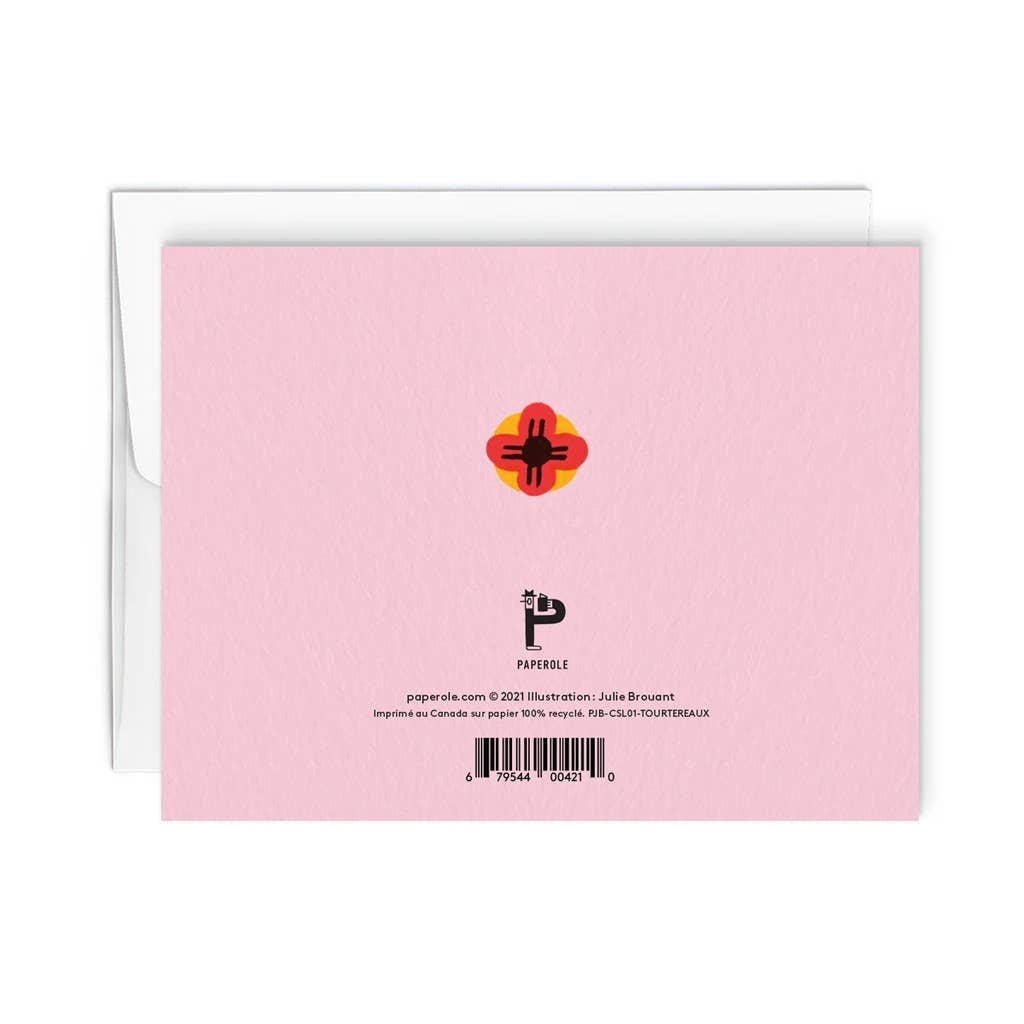 Paperole - TOURTEREAUX Greeting Card