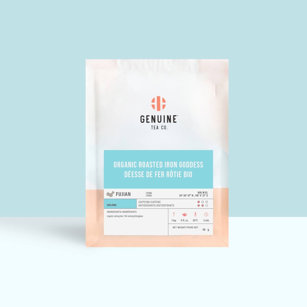 Genuine Tea - Organic Roasted Iron Goddess (Oolong Tea)