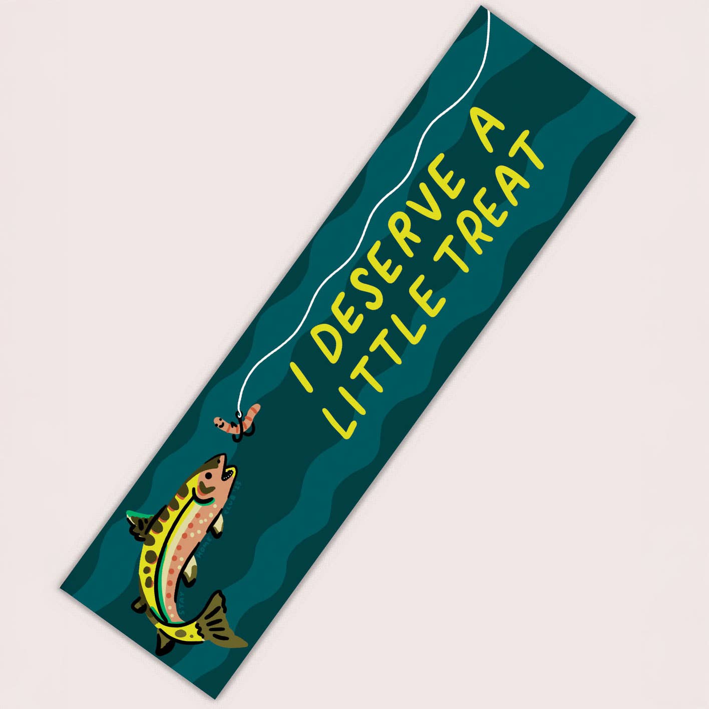 Stay Home Club - LITTLE TREAT (Fish) Bumper Sticker