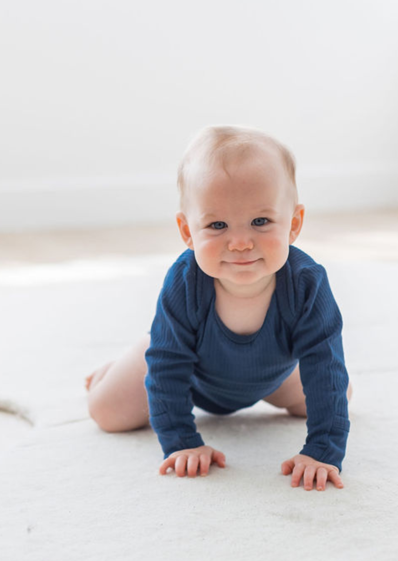 Mila & Co. - Ribbed Bodysuit | Navy
