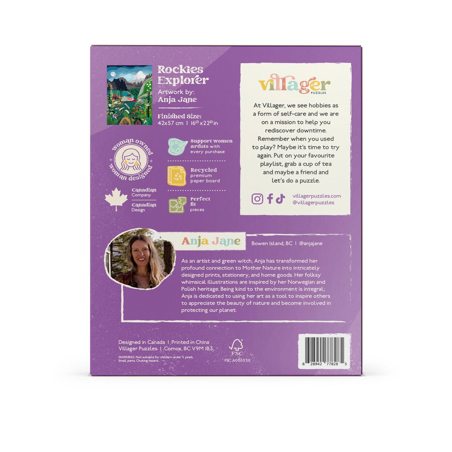 Villager Puzzles - Rockies Explorer (500-Piece)