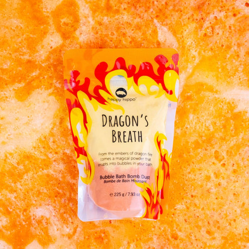 Happy Hippo Bath - DRAGON'S BREATH Bubble Bomb Dust