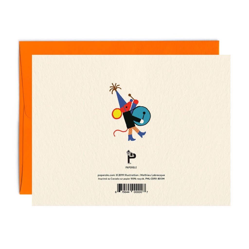 Paperole - BOOM Greeting card