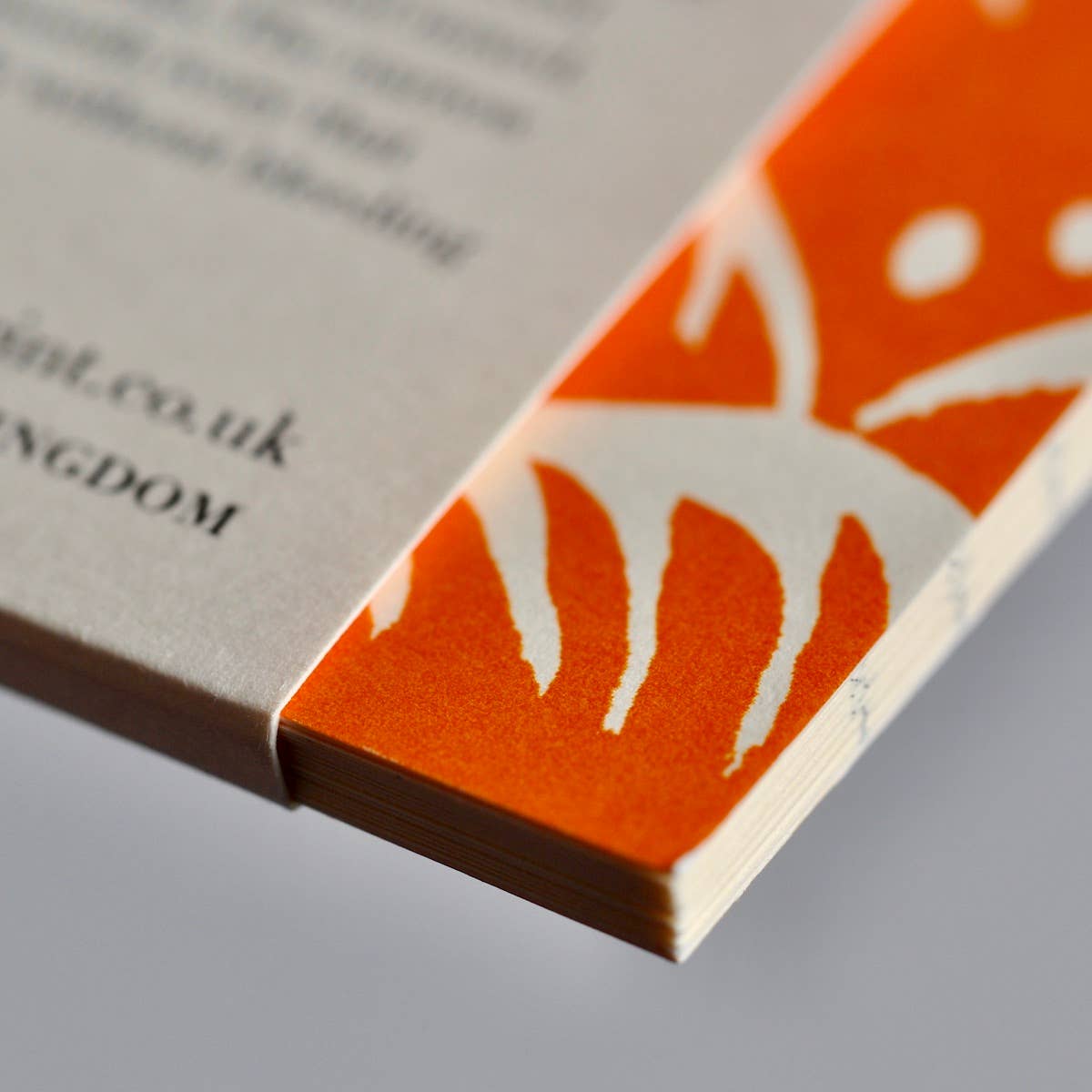 Cambridge Imprint - Pocket Notebook Wave Blood Orange