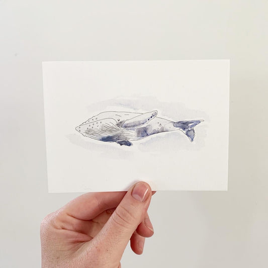 Critter Co. - BLUE WHALE Card