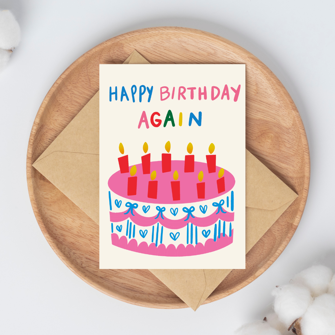 KÜKOO - HAPPY BIRTHDAY AGAIN Card