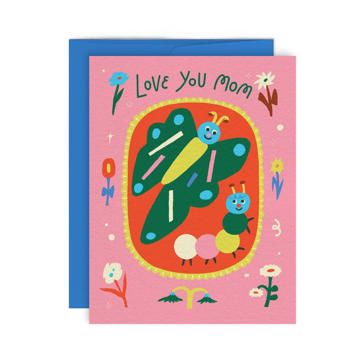 Paperole - LOVE YOU MOM Greeting Card