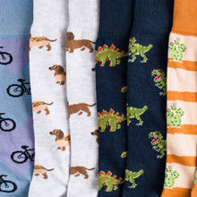 Friday Sock Co. - Men's Socks | Green Dinosaurs