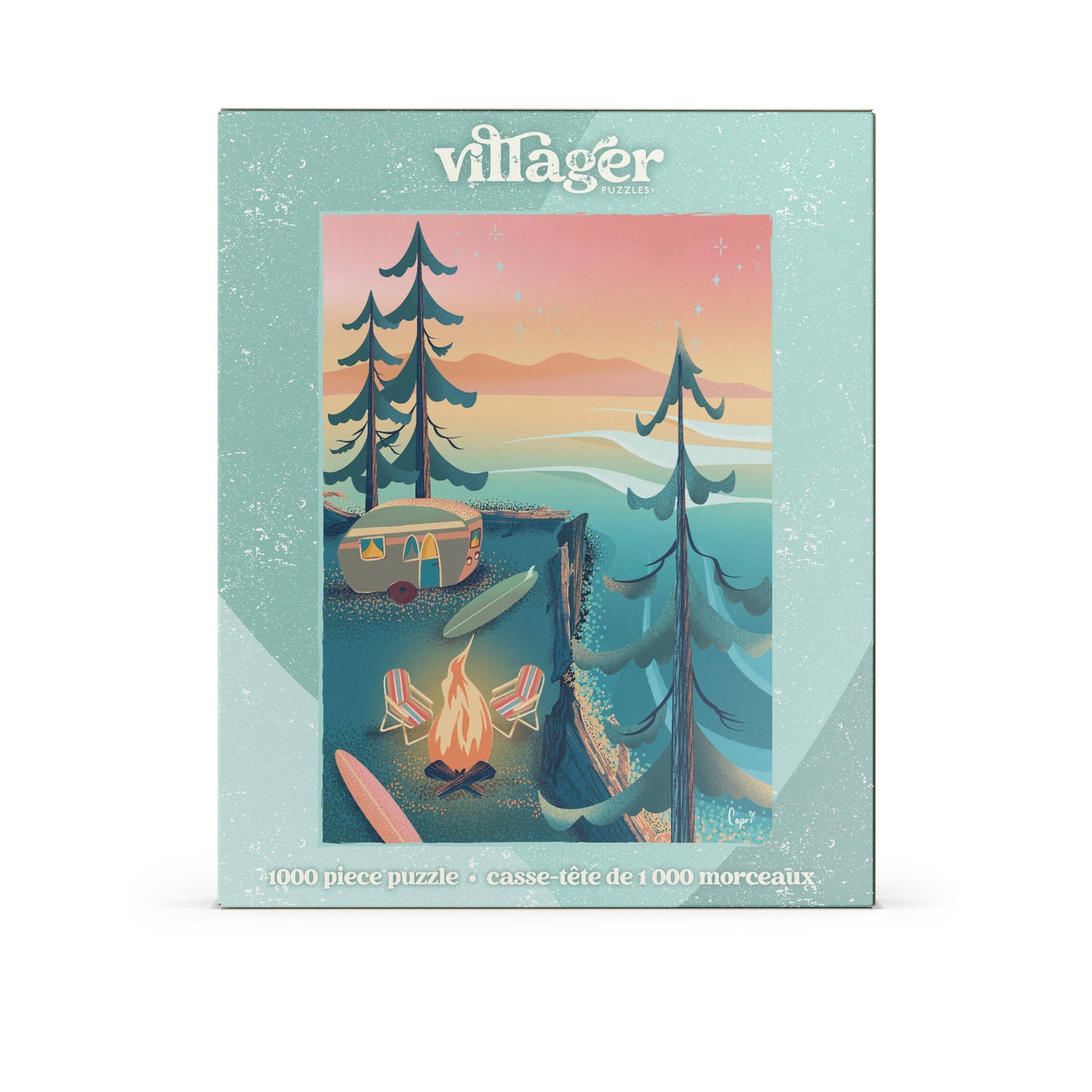 Villager Puzzles - Coastal Camping (1000-Pieces)