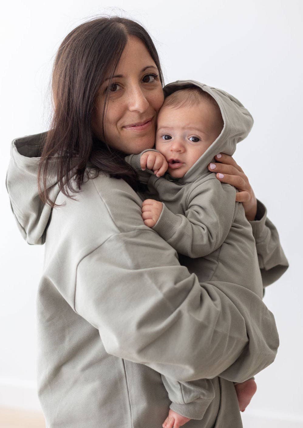 Mila & Co. - Hoodie Romper | Basil