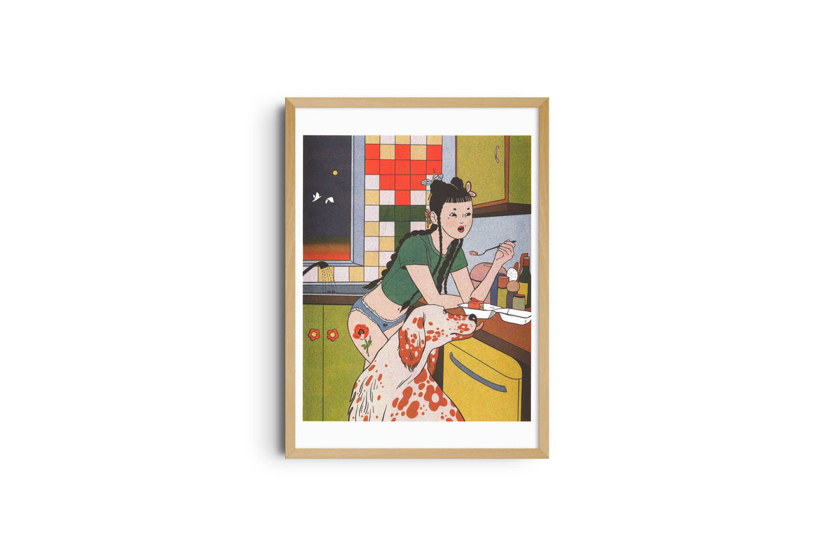 KIBLIND Atelier - MIDNIGHT SNACKS Sunny Wu (A3 Print)