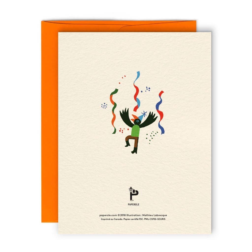 Paperole - SOURIS Greeting card