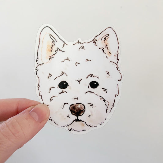 Critter Co. - WEST HIGHLAND TERRIER Sticker