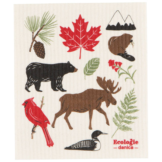 Ecologie - Canadiana Wild North Swedish Dishcloth