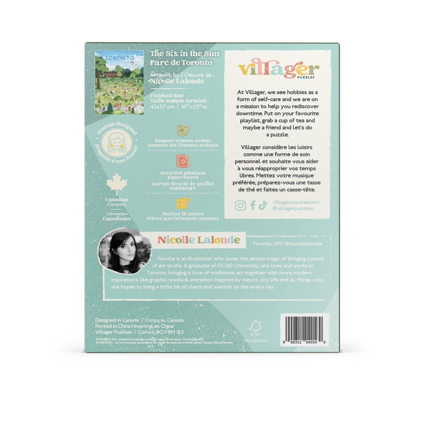 Villager Puzzles - Toronto (500-Pieces)