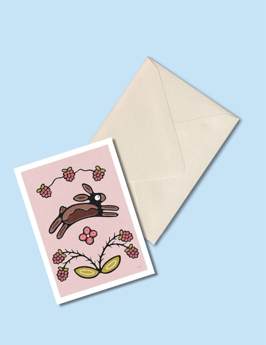 Anna Rose Artwork - Waabooz Card