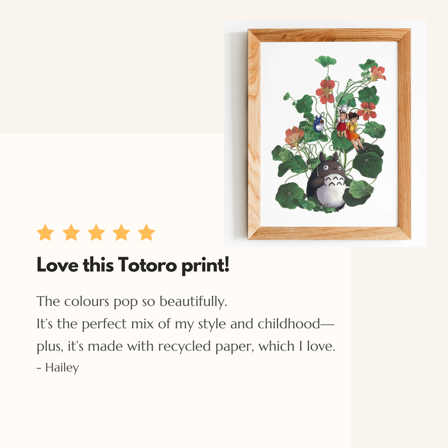Clever Clippings - Ghibli Inspired: Totoro - Whispers of Adventure (8" X 10")