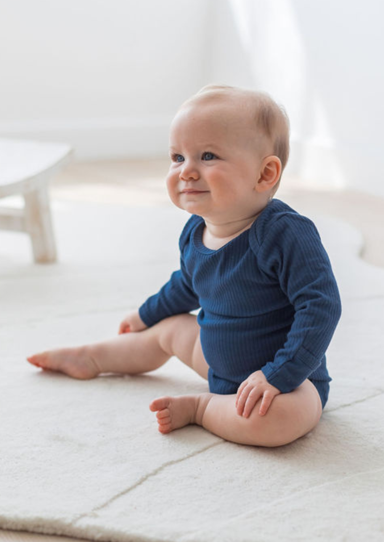 Mila & Co. - Ribbed Bodysuit | Navy