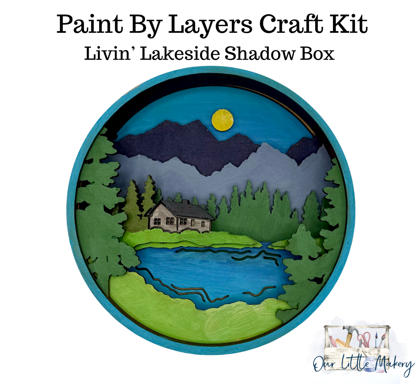 Livin' Lakeside Shadow Box Kit