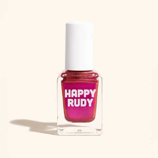Happy Rudy - Stolen Kiss | Vegan Nail Polish | Pink Metallic | Chrome