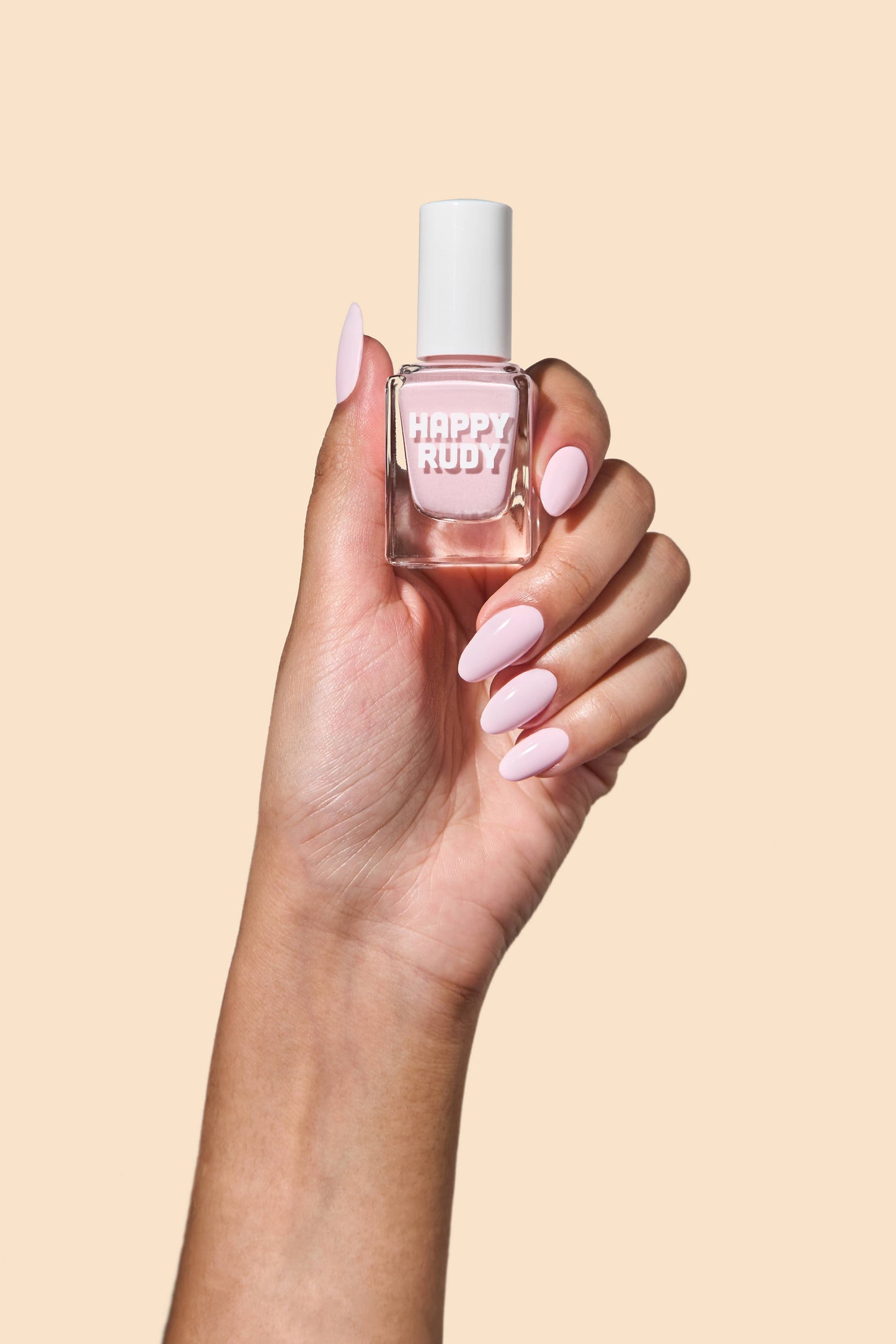 Happy Rudy - Bloom Baby Bloom | Vegan Nail Polish | Baby Pink | Crème