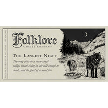 Folklore Candle Co. - THE LONGEST NIGHT
