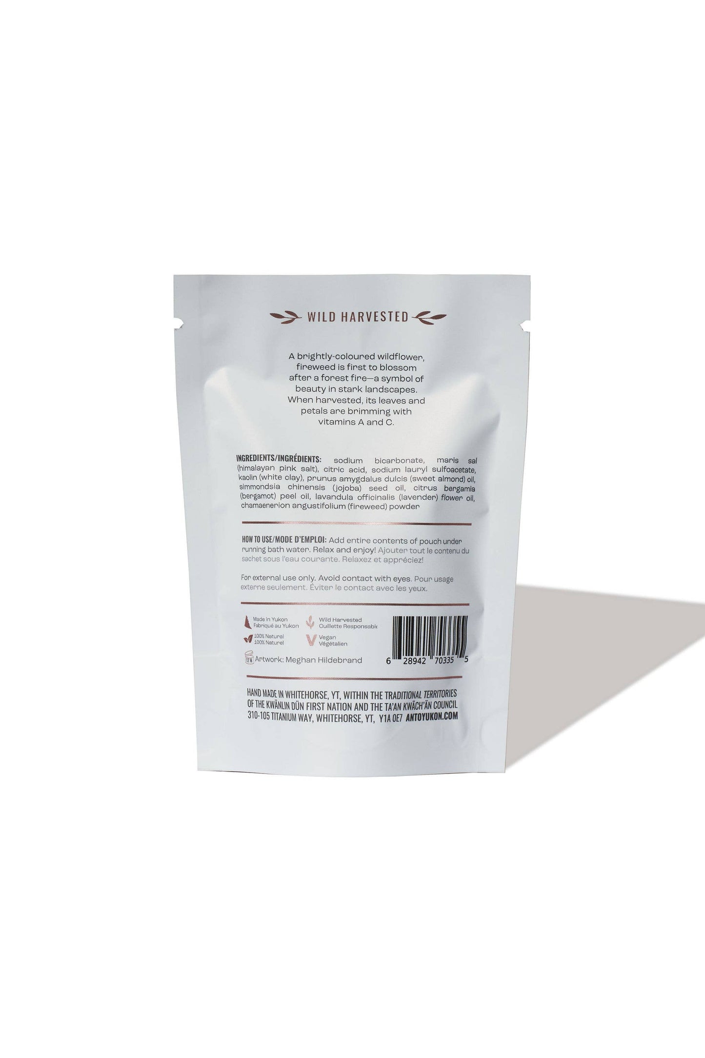 Anto Yukon - Foaming Fireweed Bath Soak: 100 g