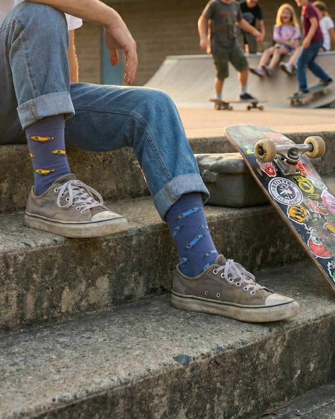 Friday Sock Co. - Men's Skateboarding This Did Good  Socks
